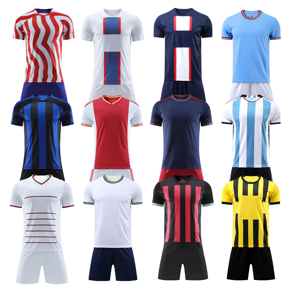 Custom 22-23 New Season Quick Dry Jersey Shirt Thailand Quality Sublimation Football Team Jersey football kit