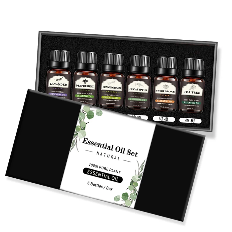 10ml lemongrass rose designer perfume herbal essential fresh essential aromatic massage oil