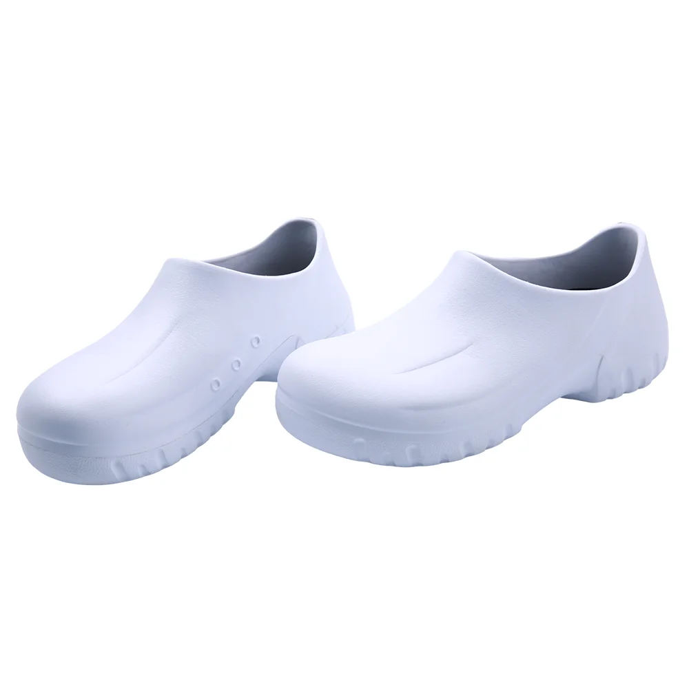 Highly Breathable Removable Insole Acid Alkali Resistant Oil-Proof Anti Slip Unisex Hotel Kitchen Chef Shoes
