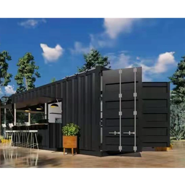 Foldable luxury wood flat pack modular glass house sun room villa prefab houses