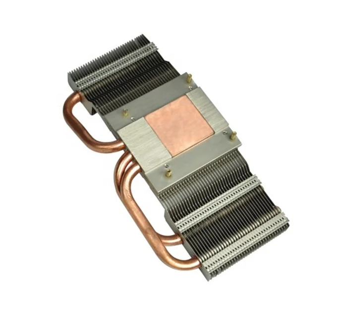 Aluminum Heatsink with 4 Heatpipe for Home Appliances/ VGA