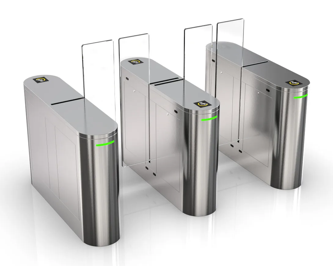 Speed Sliding Gate With Qr Code Nfc Turnstile Barrier Speed Gates  Access Control System  Rfid Reader For Gym And Hotel