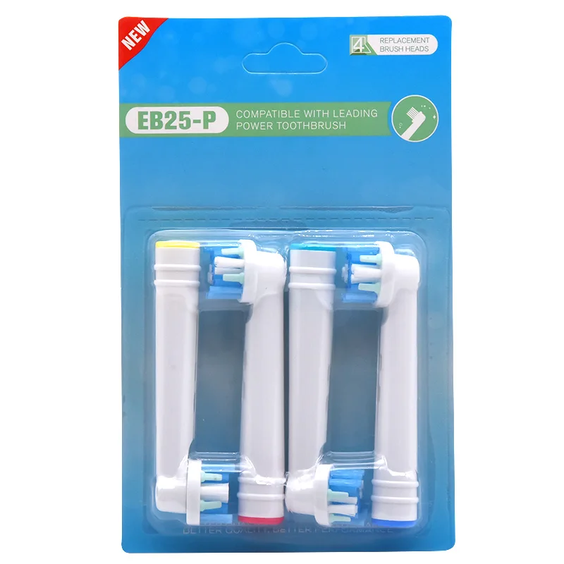 Patented Replacement Toothbrush Heads for B Oral Floss Action EB25 generic removable replacement