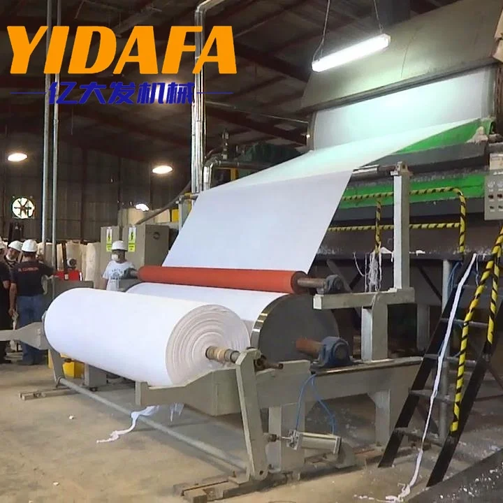Waste Paper Recycling Occ Teshu Paper Machine Line Tissue Toilet  Paper Mill