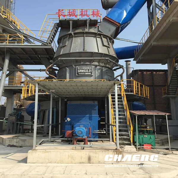 Small scale cement clinker grinding plant and packaging unit in cement factory