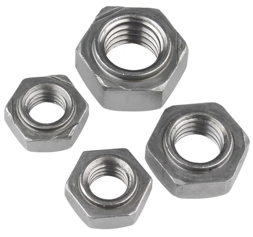 DIN 929 Hexagon Weld Nuts with welding spot and without welding spot