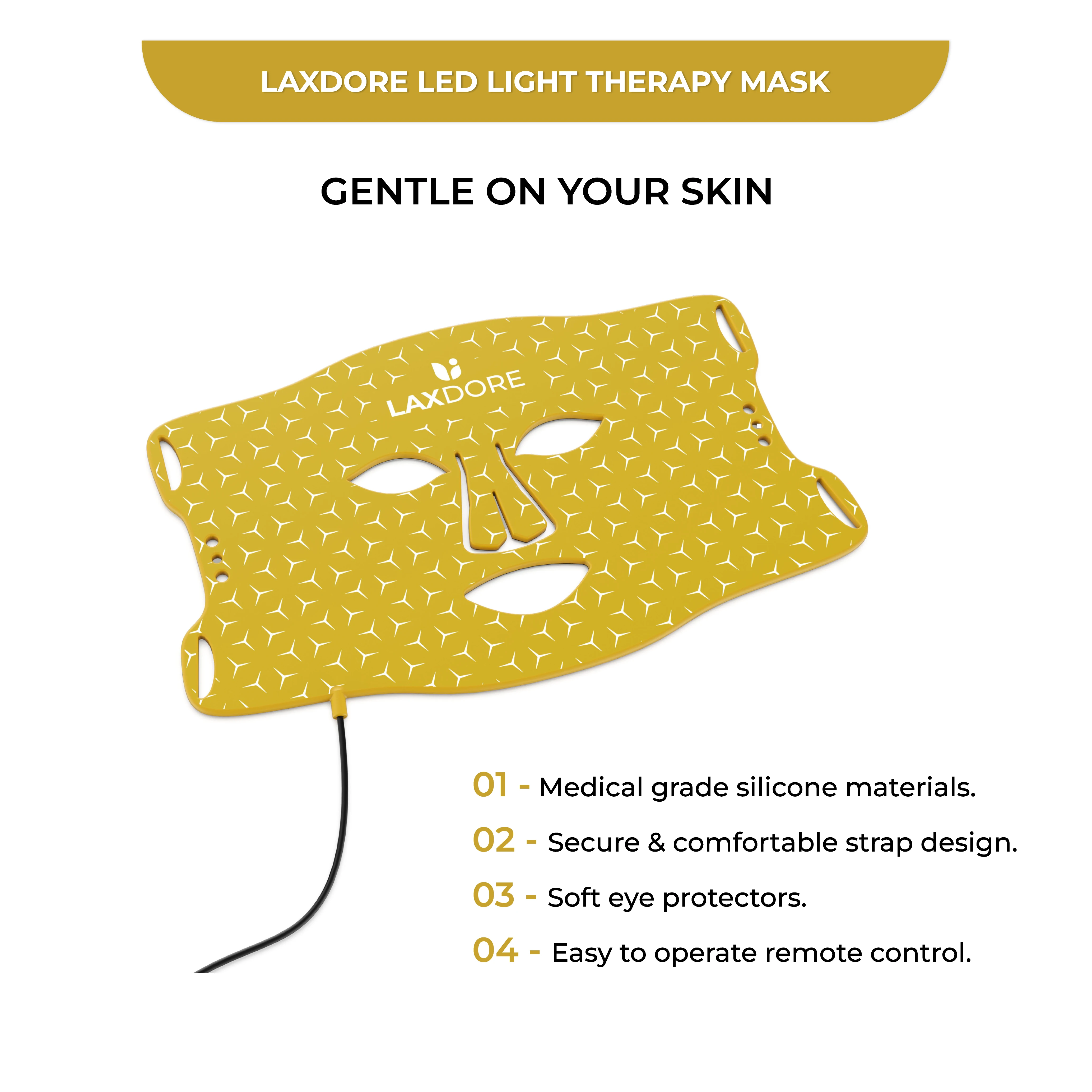 Before And After 660nm Led Mask Face Near Infrared Led Light Therapy Masks Face Facial Light Therapy For Face & Neck Skincare