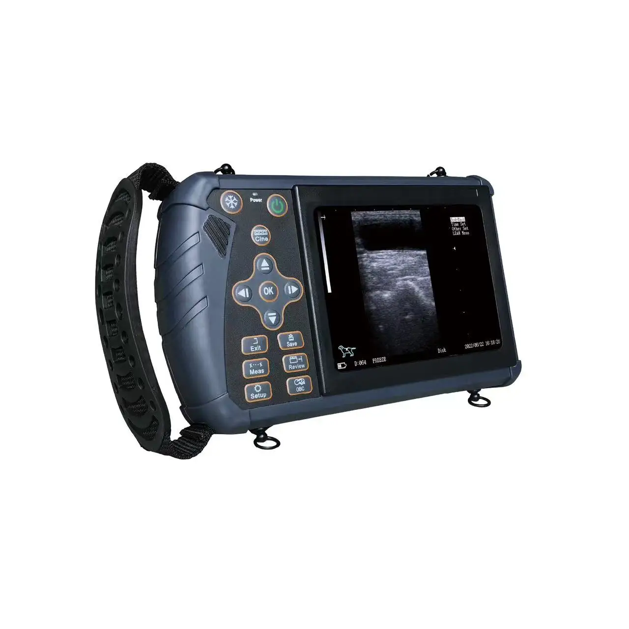 Portable Veterinary Ultrasound Devices For Bovine Equine Swine With Standard Rectal Probe Or Convex Probe