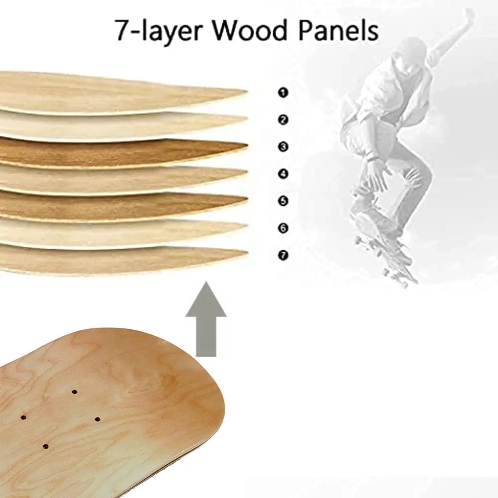 Skateboard Decks Wholesale Professional Skateboard Decks Canadian Maple Blank Skateboard Deck
