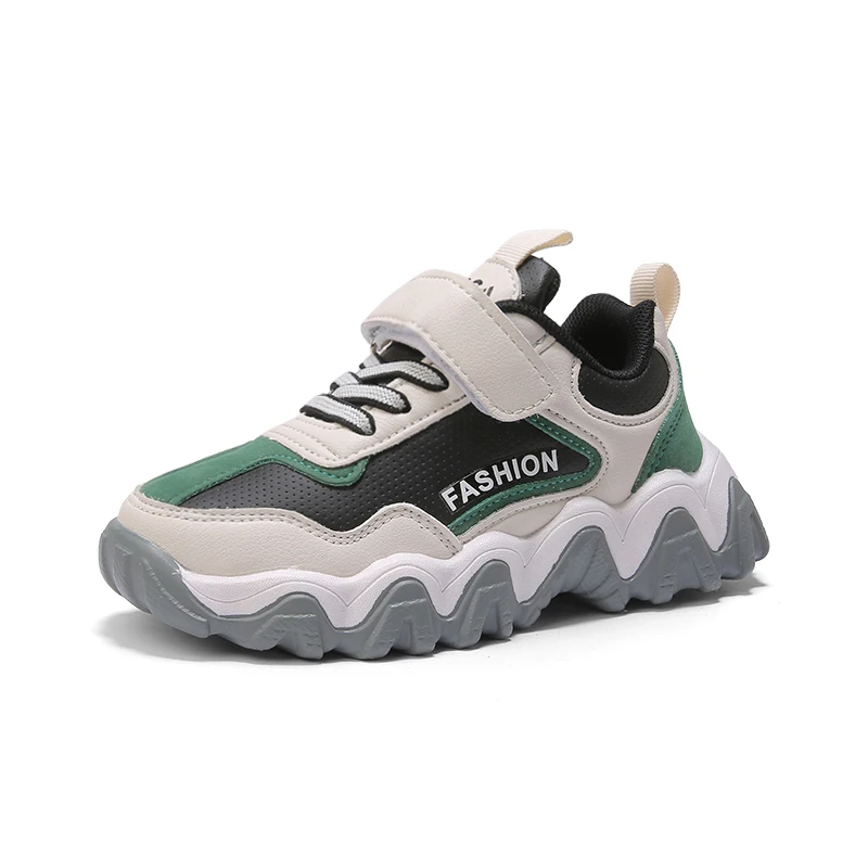 
2020 new arrive microfiber leather children sneakers 