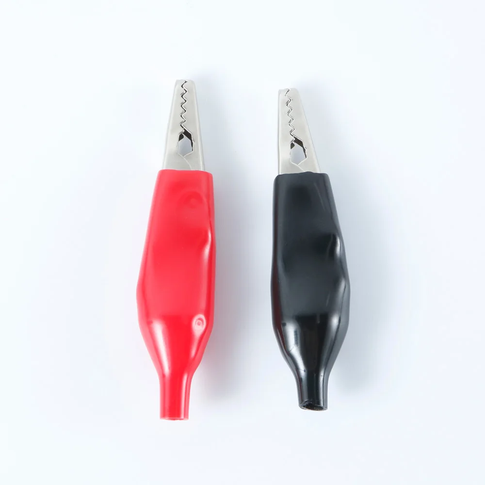 Factory Directly Supply 45mm Stainless Steel Alligator Clip Crocodile Electrical Clamp Testing Clips For Car Auto Battery