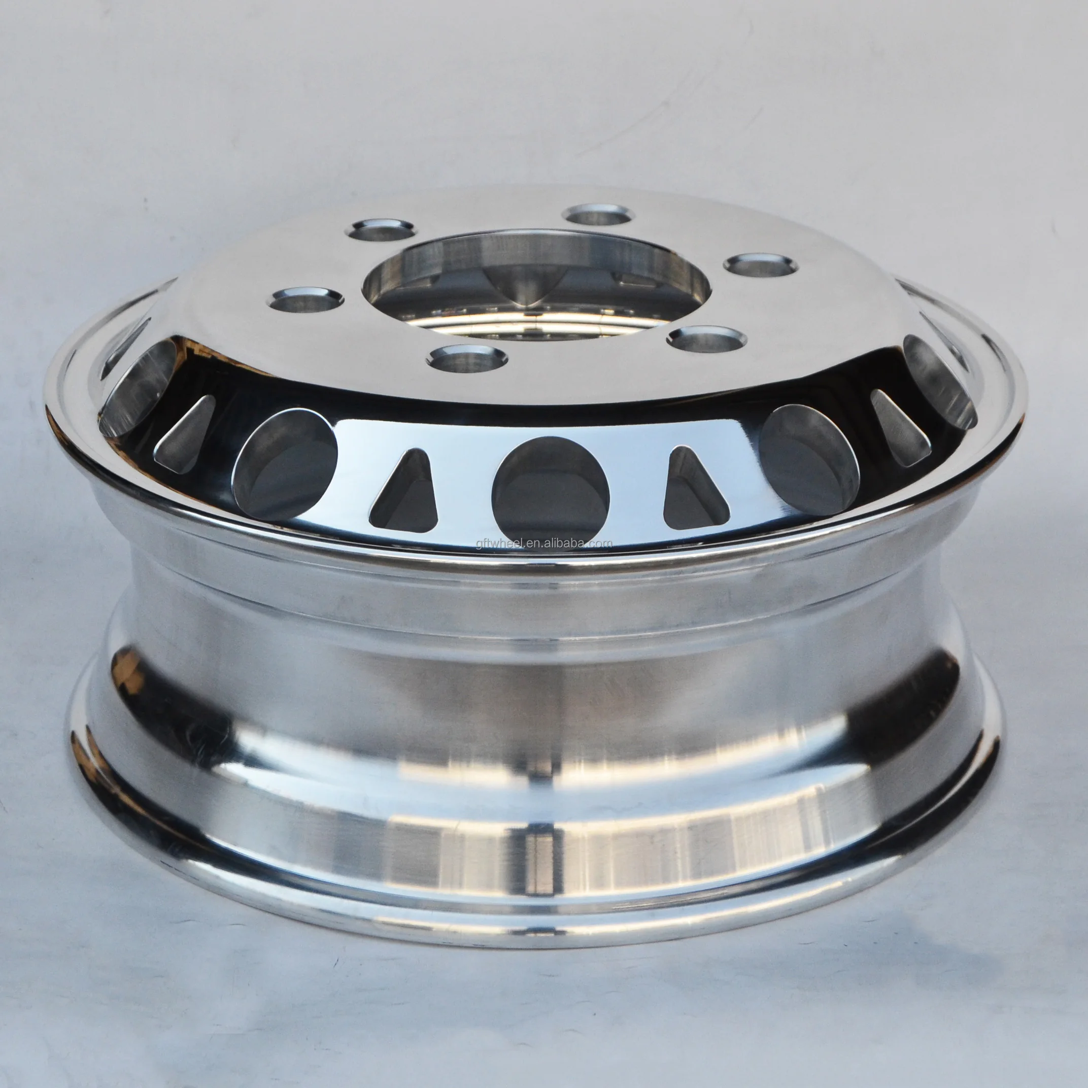 17.5' polished rims bus and truck alloy wheel material rims for good sales