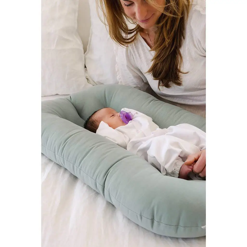 Portable Washable Infant Floor Seat Newborn Essentials Organic Cotton Baby Nest Sleeping  Baby Lounger 2022