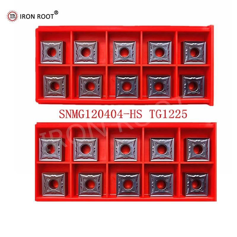 IRON ROOT SNMG120408 SNMG120404 SNMG120408 TG1225 Tungsten Carbide CNC Lathe Cutting Tools Machining  Turning Inserts