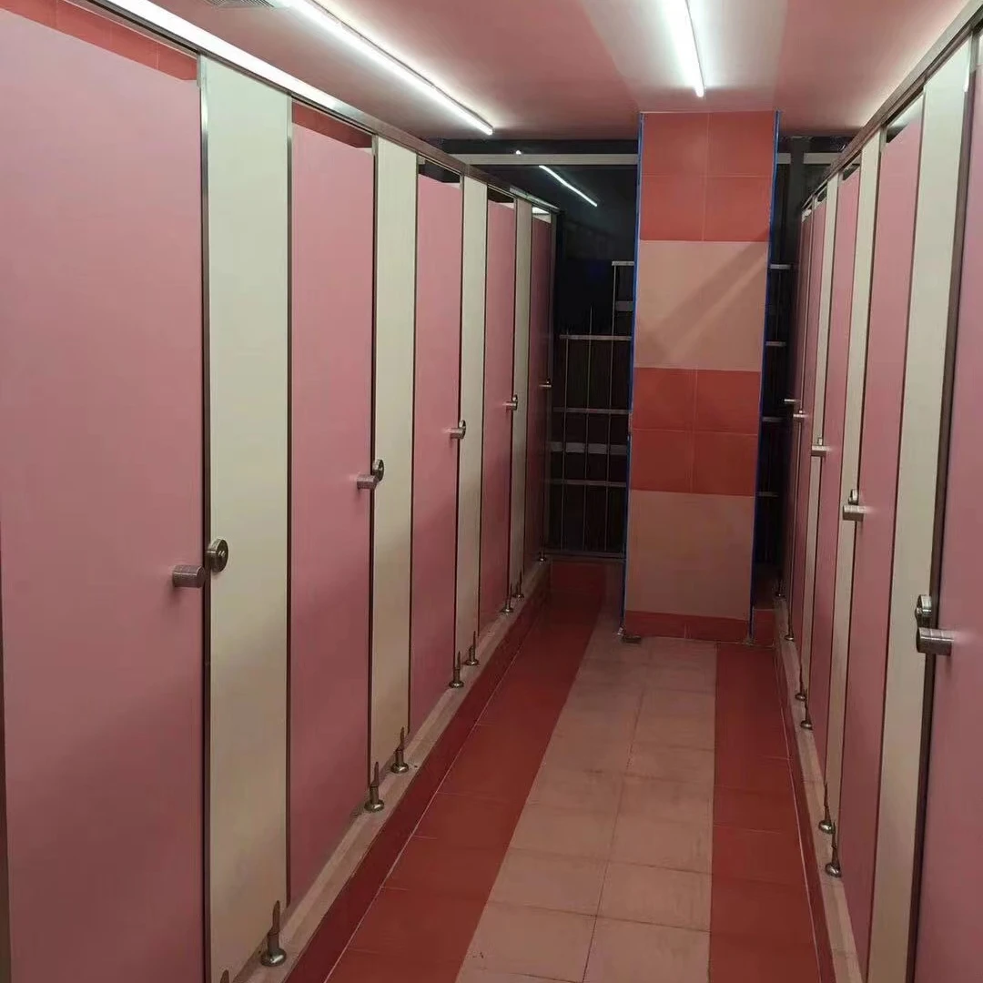 12mm  compact customized toilet partition bending  hpl toilet partition panel