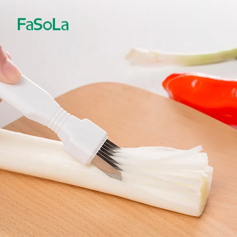 Кухонные инструменты FaSoLa измельчитель лука нож для овощерезка