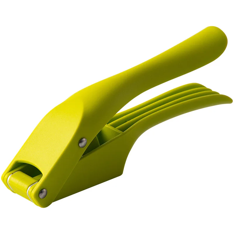 New 2-in-1 Kitchen Garlic Press and Cutter Household Fruit & Vegetable Tools for Pitting Garlic Fillets and Mixers