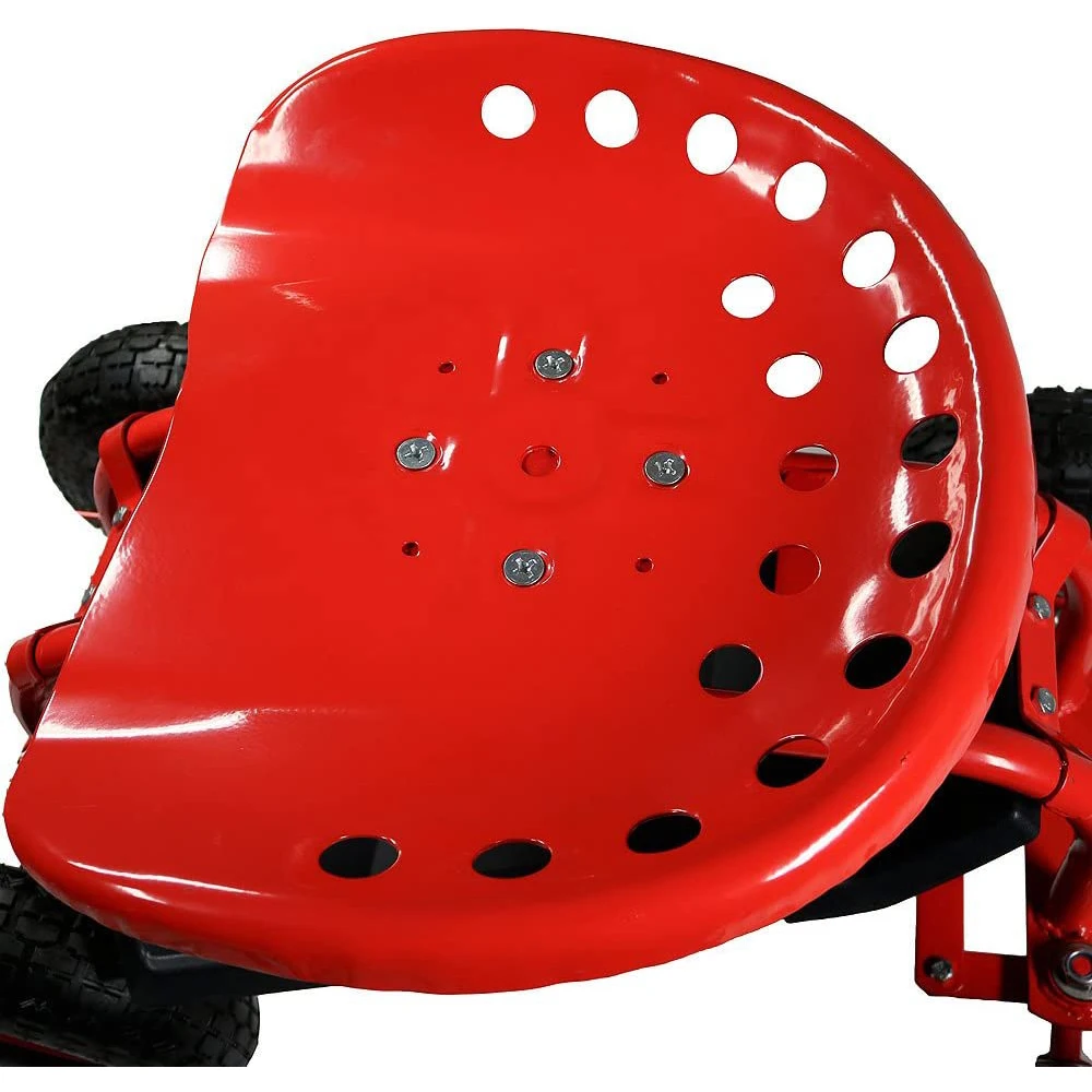 Superior Quality Utility Outdoor Swivel Seat Cart The Factory At a Low Price Garden Seat With Wheels