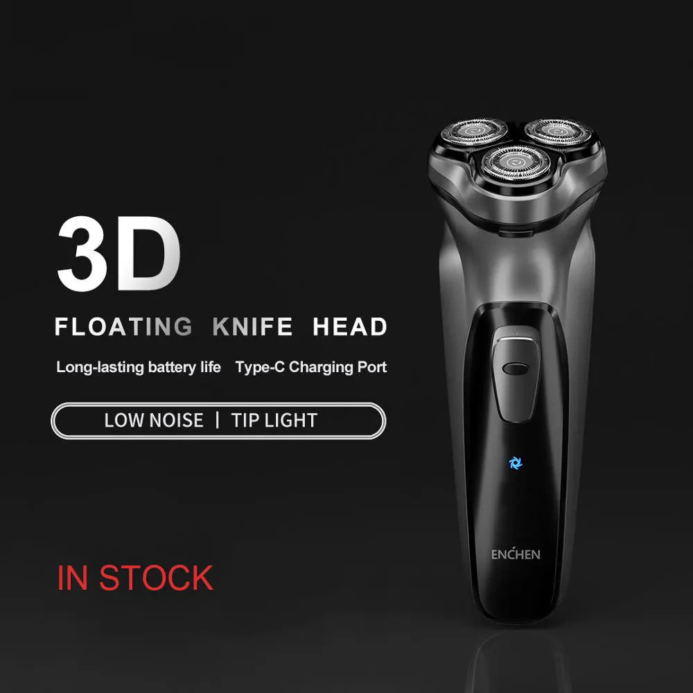Электробритва Xiaomi BlackStone 3D для мужчин электробритва лица с USB-зарядкой триммер