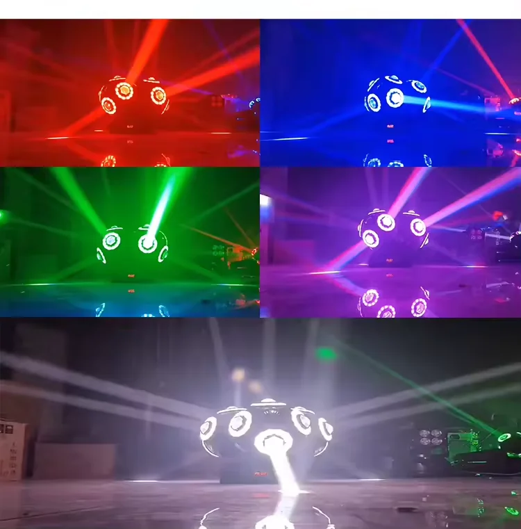 Dj light disco ночные клубы эффект световые шары светодиодные вечеринки