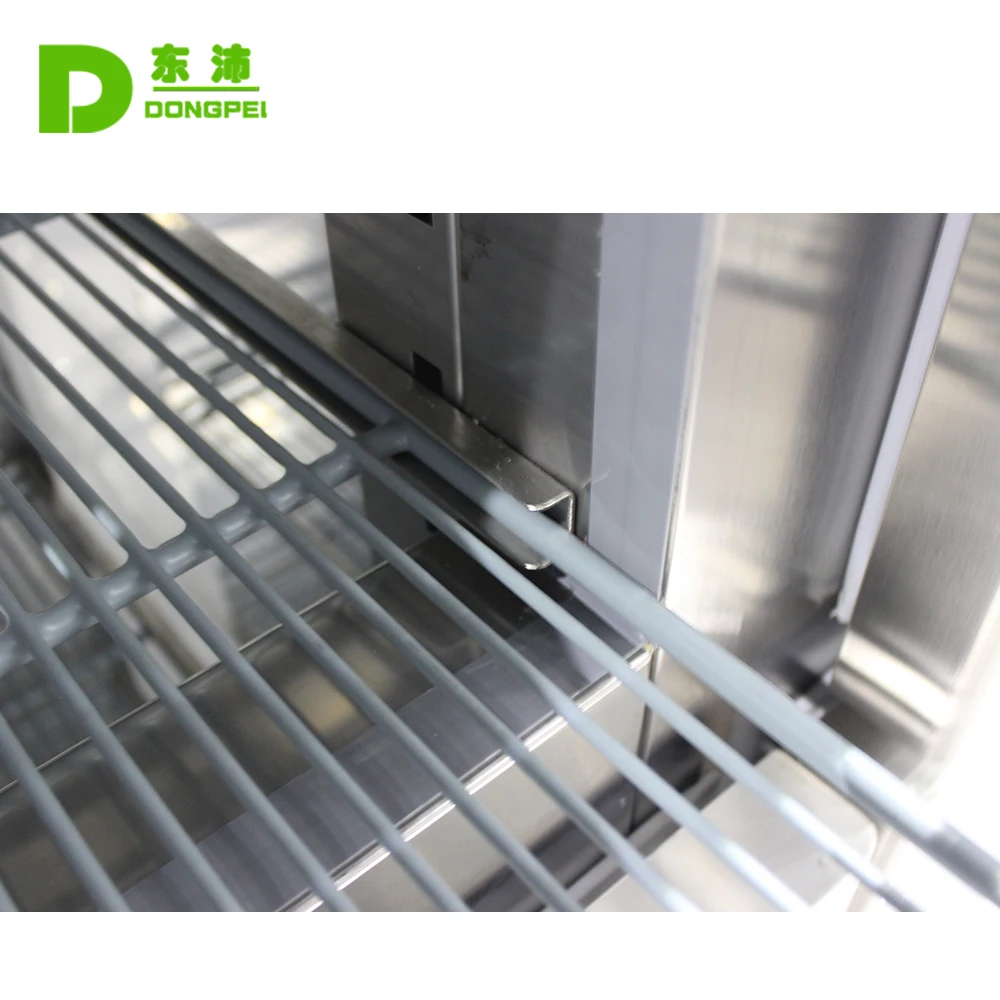 Refrigerator Work Bench Refrigerated Table Equipment 2 Door Refrigeration Work Table For Commercial