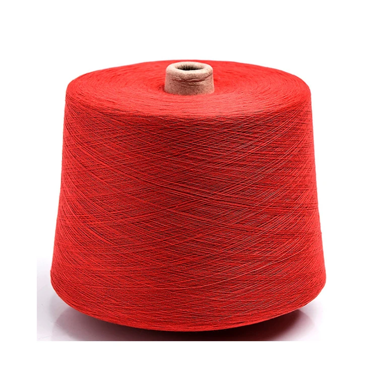 
High quality soft eco friendly high tenacity 100% bulk cotton yarn for Knit fabrics 