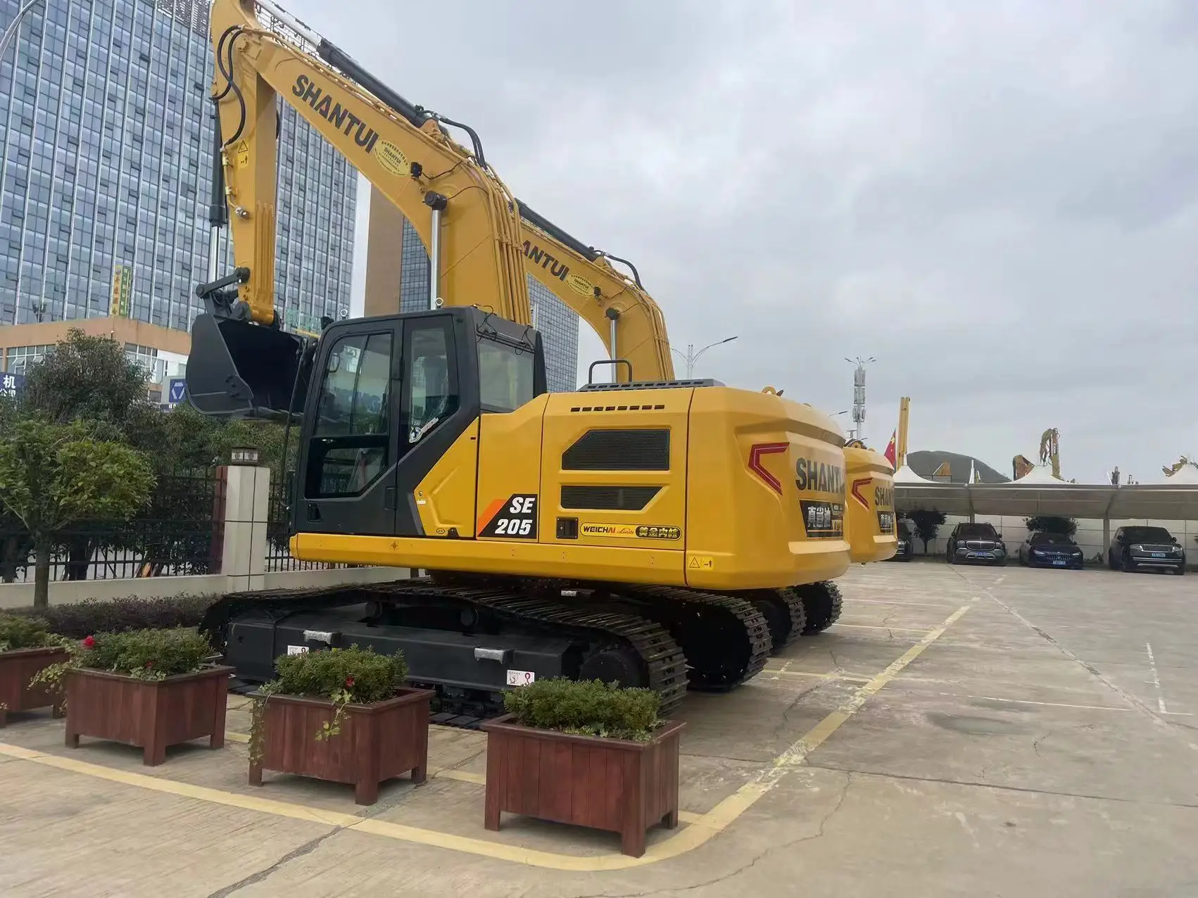 Good price Digger For Garden trencher Machine moderate excavator digger for sale China Shantui hot sale