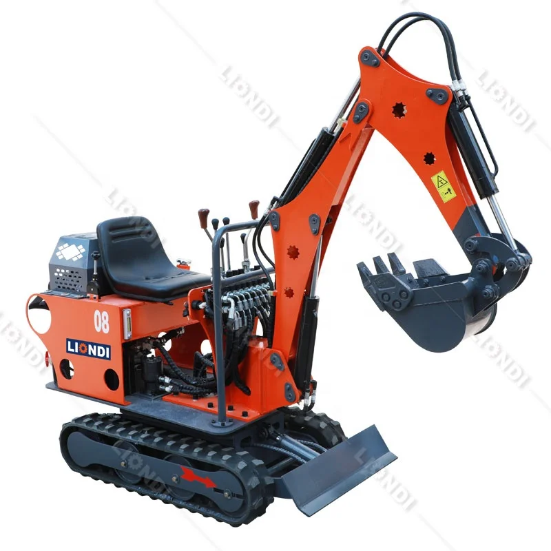engineering construction site small excavator