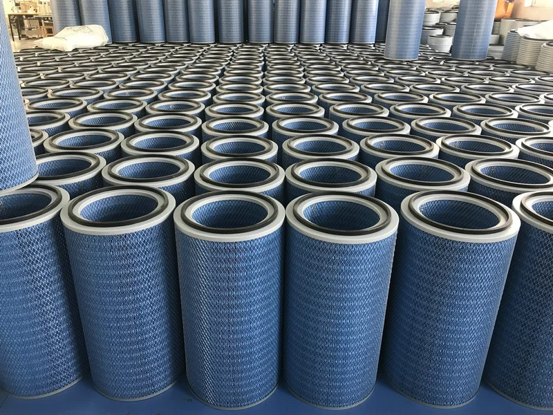 Dust Removal Machine Polyester Media Filter Cartridge Dust Clean Equipment Powder Coating Air Filter