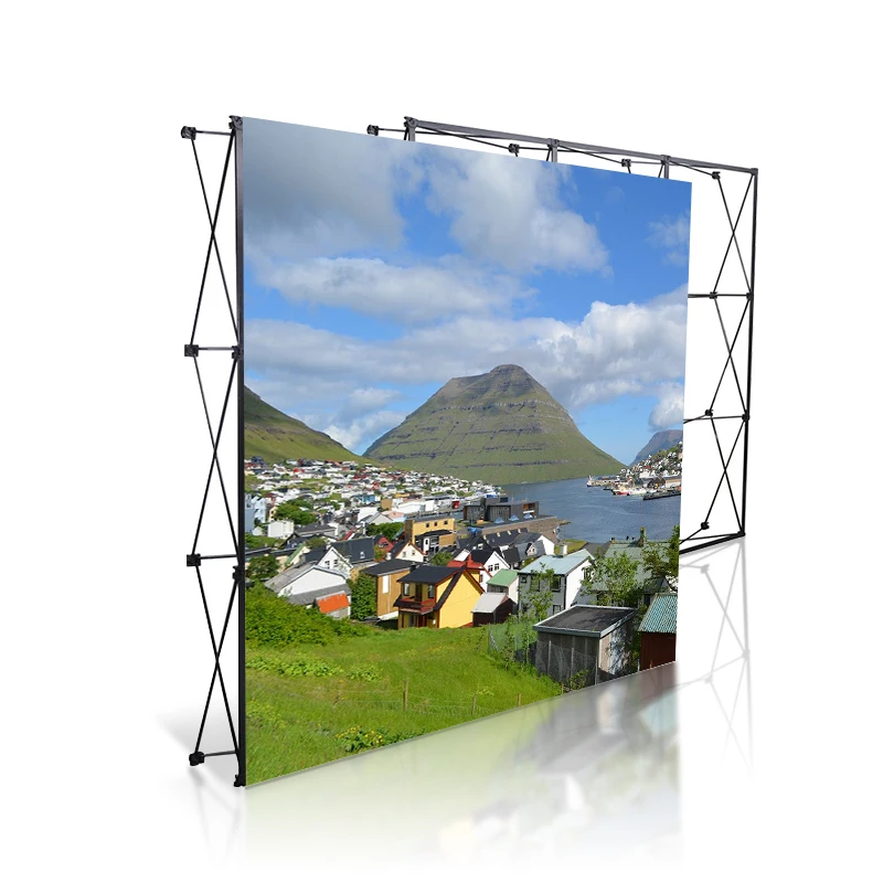 Lightweight Portable Fabric Pop Up Displays for Conferences Exhibitions and Retail Stores