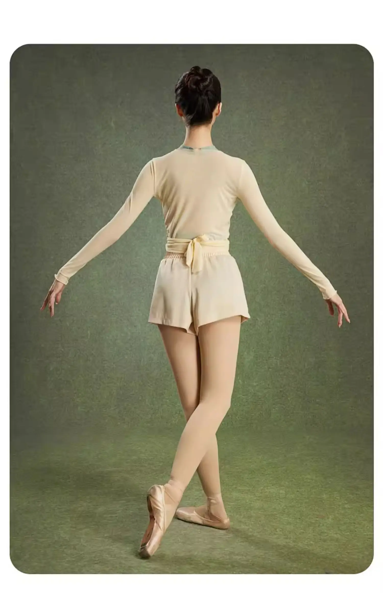 Printing Ballet Dance Leotards Women Class Training Gymnastics Dancing Costume Adult Practise Ballet Leotard