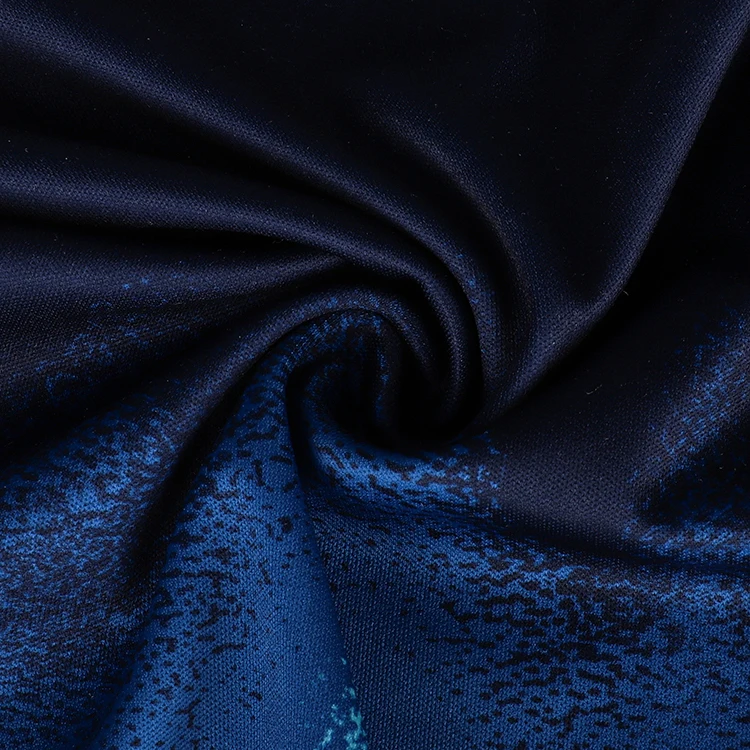 cheap Waterproof recycled 100% polyester swim skin microfiber printed Jersey fabric