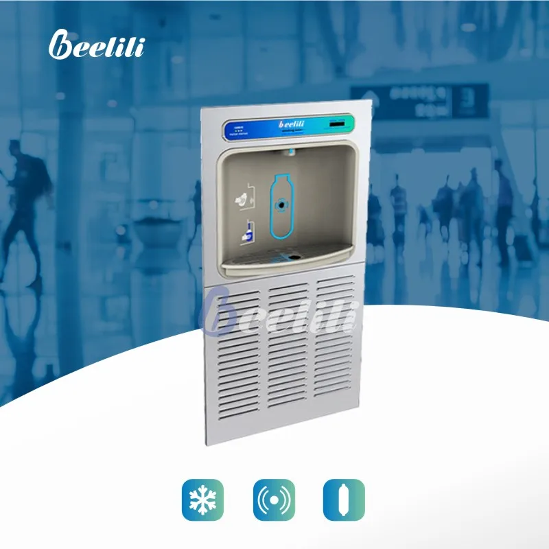 Touch-less Automatic hot and cold Motion Sensor Drinking Wall-mounted Water Dispenser for Public