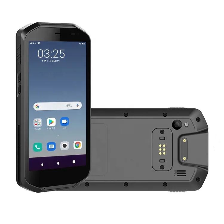 GENZO 4G rugged handheld pda 2D qr code scanner android pos terminal for Logistics warehouse with Barcode scanner RFID pda UHF