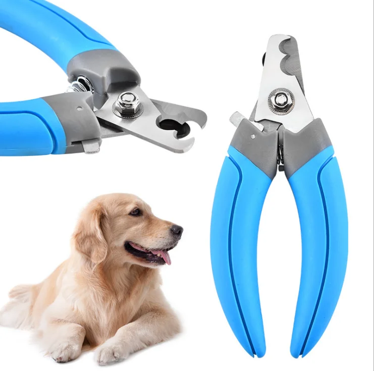  Pet nail clippers sharp double-edged cat and dog scissors cleaning care
