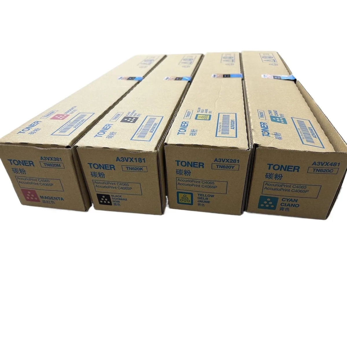 Оригинальный новый тонер-картридж TN620 для Konica Minolta AccurioPrint C4065 C4065P TN-620 TN620K TN620M TN620Y TN620C