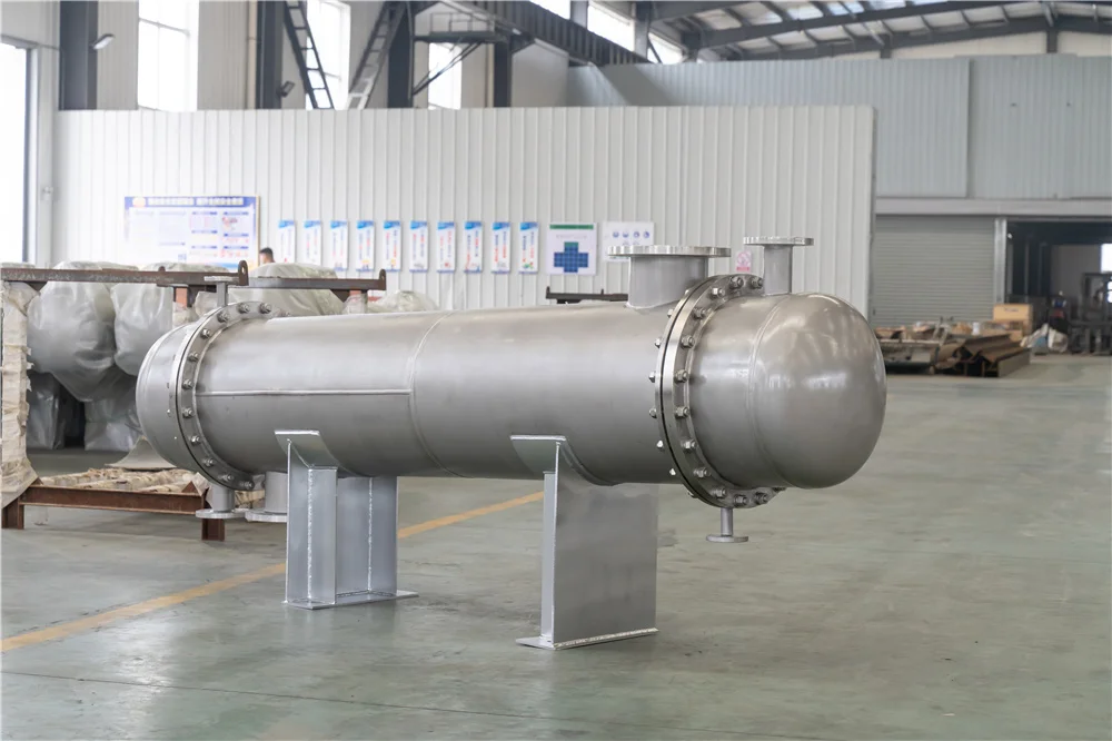 Industrial Water Cooled Condenser Shell And Tube Heat Exchanger Equipment
