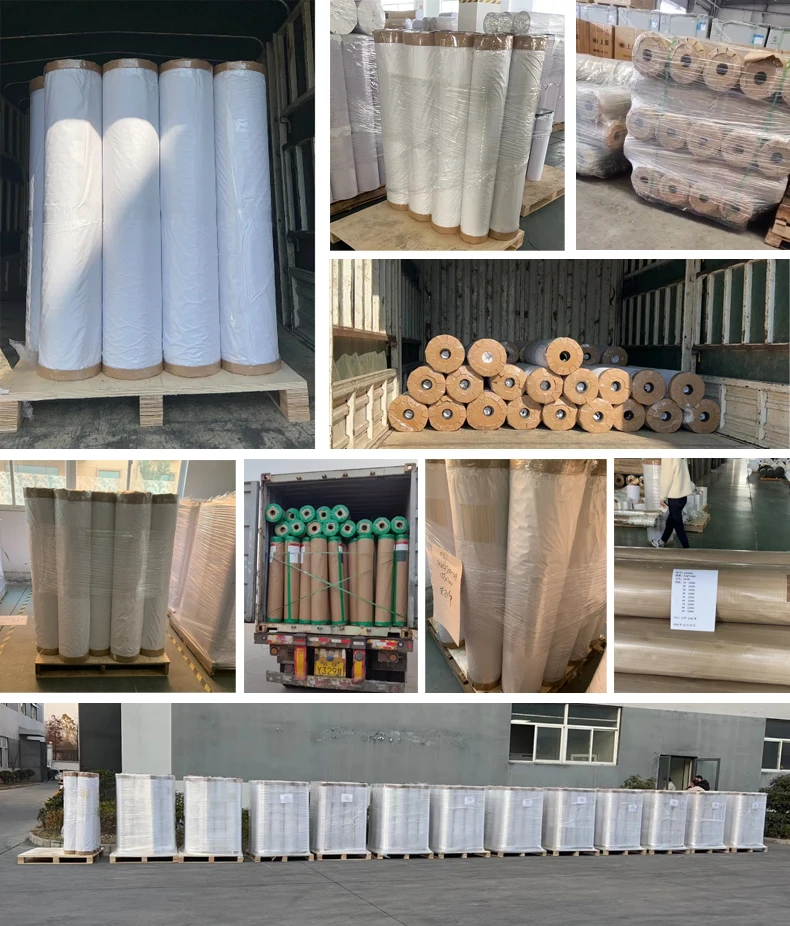 Factory Offer: 0.15mm Top-Quality Water-Based Matt Cherry Wood Grain Patterned PVC Film for Plywood Doors