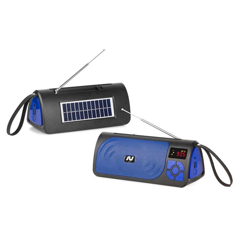 
Solar Panel Associated Audio, Outdoor Portable Party Mini, Solar Powered Wireless Speaker/ 