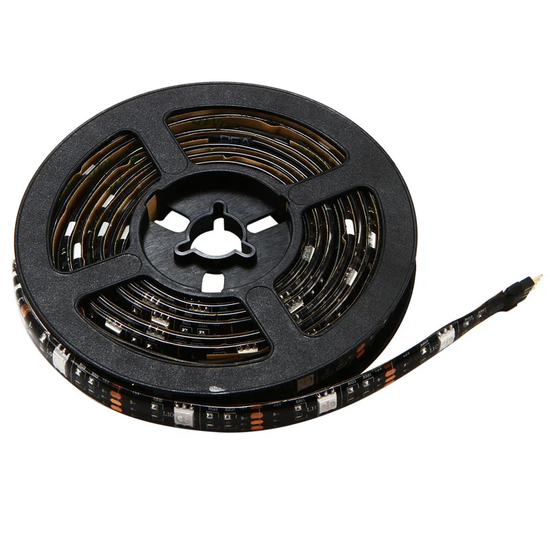 24 key Remote Control 6.56ft/2m TV USB Backlight Kit IP65 Waterproof 5050 SMD 60 LEDs RGB Dimmable LED Strips