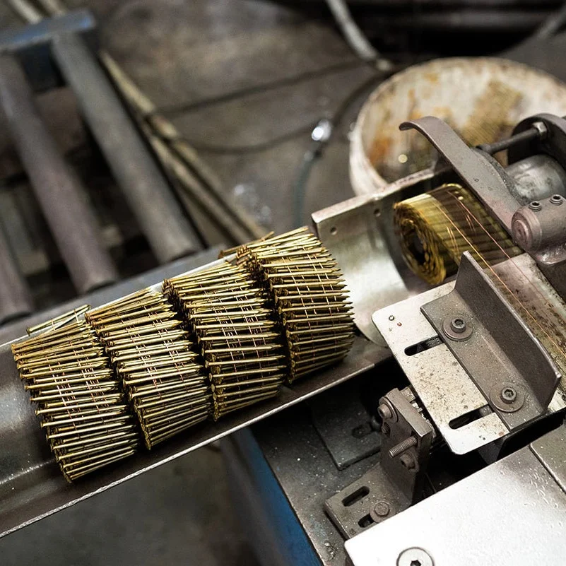 High Quality Factory Collated Coil Nails for pallet Pneumatic Nail Gun Use