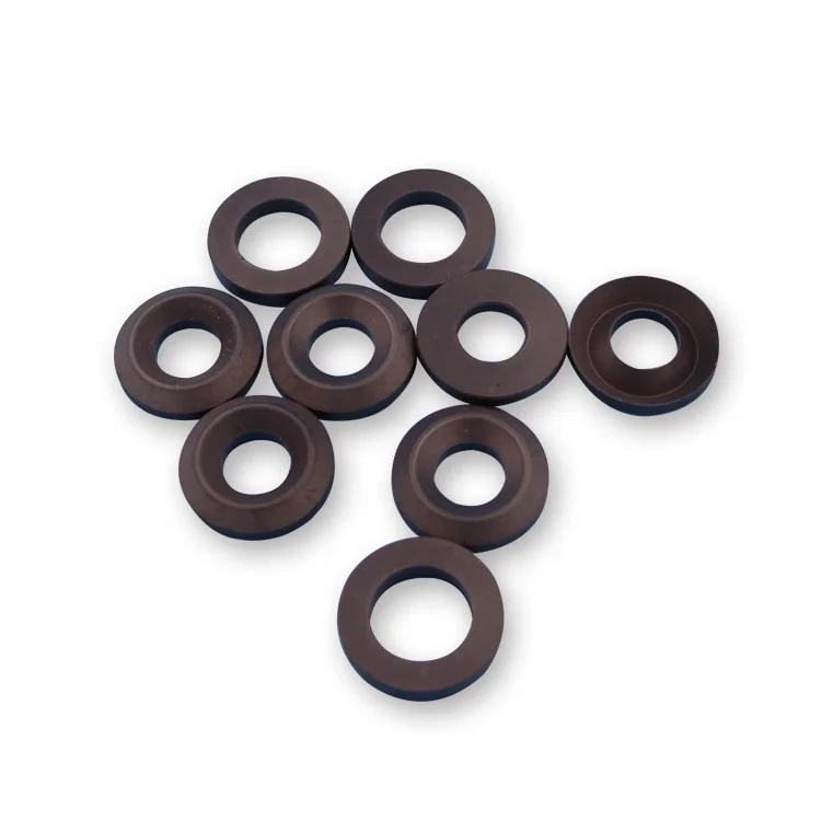 carbon fiber filled PTFE plastic shim gasketsring  seal ring   /PTFE spacer /Cylinder ring