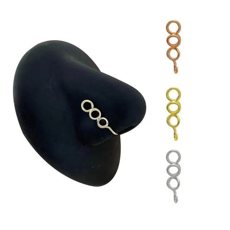  Eico кольцо для носа манжеты клипсы на носу модные украшения со змеиным