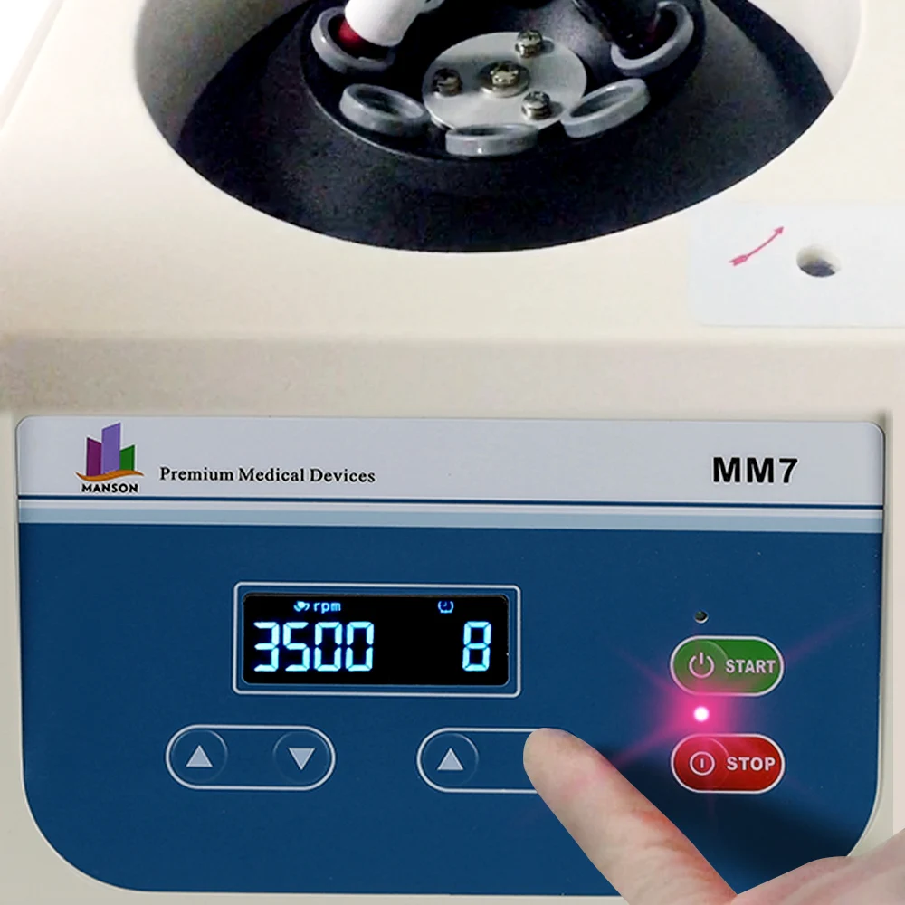 Plasma Gel PRP Kit 800d PRP PRF Tubes Laboratory Centrifuge Machine