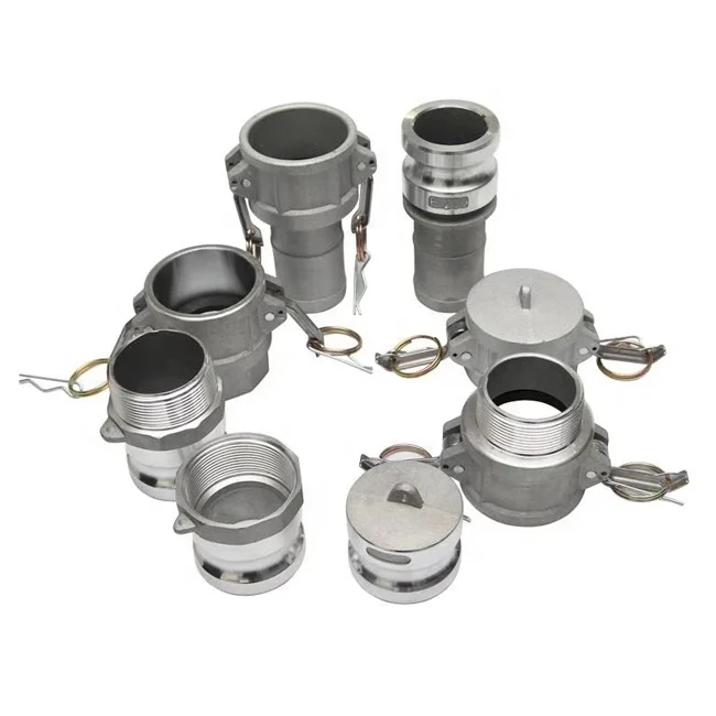 Aluminium and Stainless Steel Camlock Quick Coupling Connector Adapter Groove Pipe Fittings