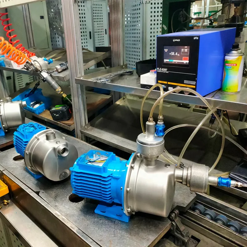 High volume high head electric stainless steel jet grouting pump clean water jet pump