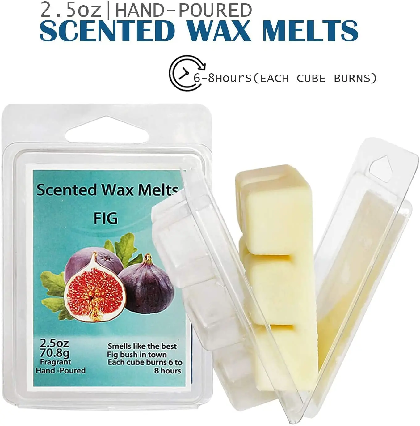 Custom Fragrances Rose Lavender Jasmine Cherry Natural Soy Wax Melts Cubes Candle Melts for Spa Relaxing Bath Yoga