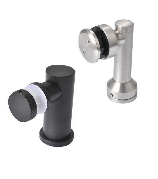 Wall To Glass 304 Stainless Steel 90 Degree Single Point Fixed Fitting Glass Wall Connector