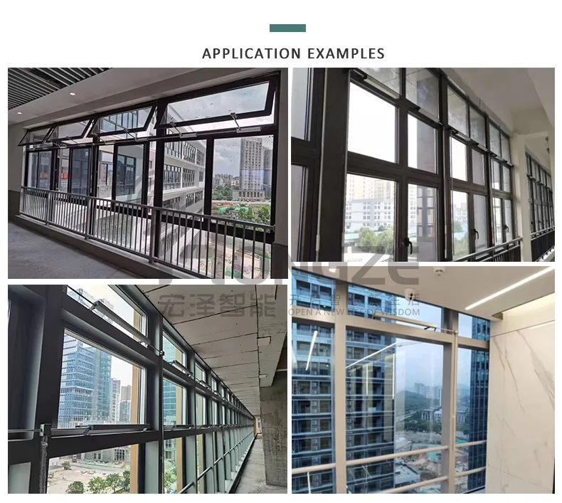 A40 Manufacturer Attractive&Durable Manual Chain Window Opener With Crank and Handle Assembly