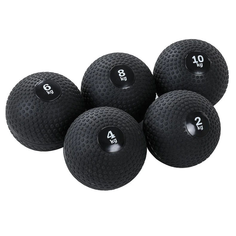 Gym Home Fitness Ball Sand Filled Medicine Slam Ball Medicine Ball Exercises